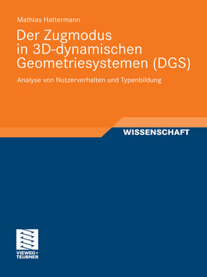 cover image of Der Zugmodus in 3D-dynamischen Geometriesystemen (DGS)